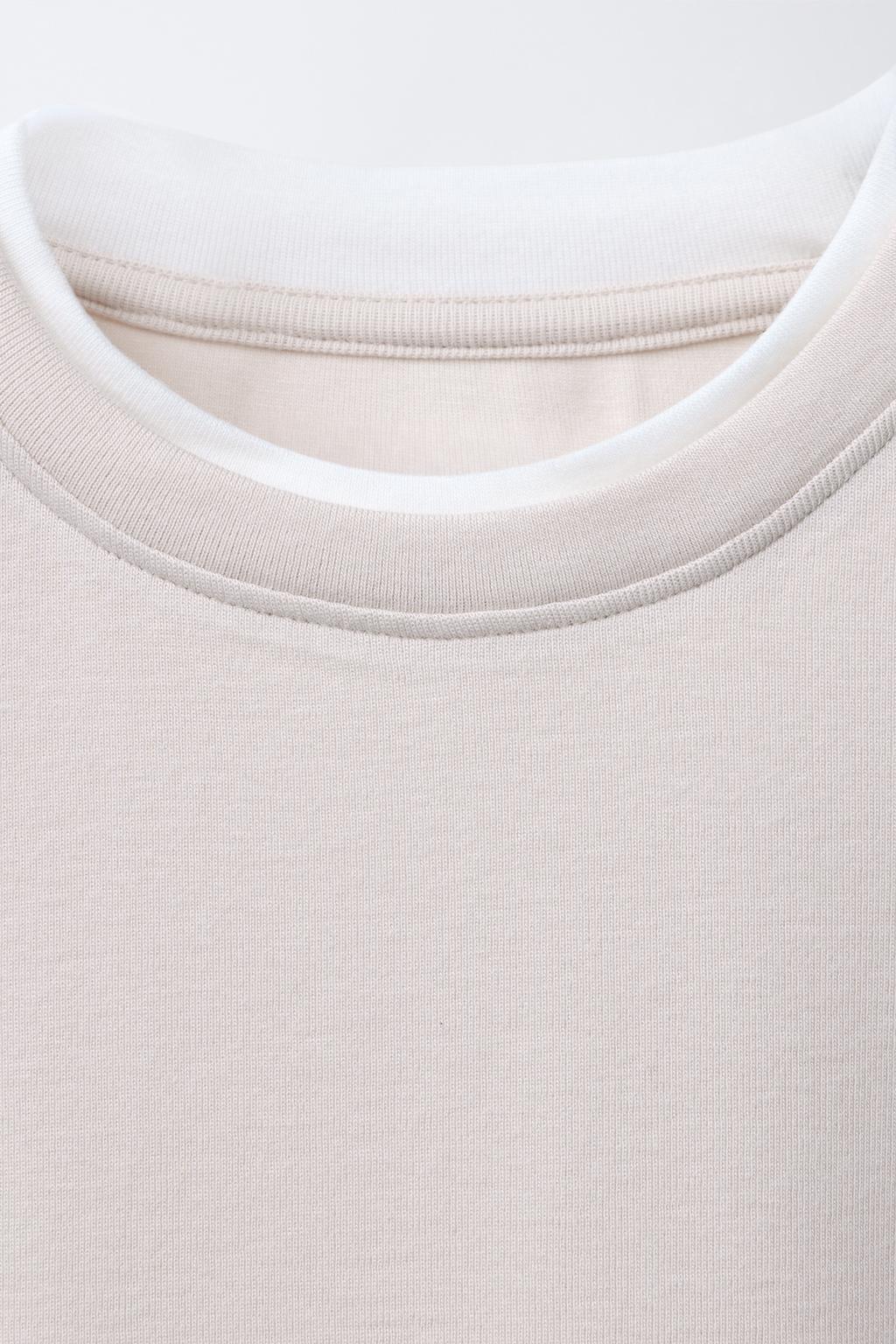 ДВОЙНАЯ ФУТБОЛКА ИЗ МОДАЛА