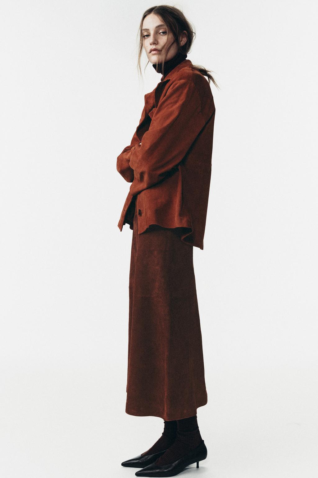 Рубашка с карманом из замши ограниченной коллекции