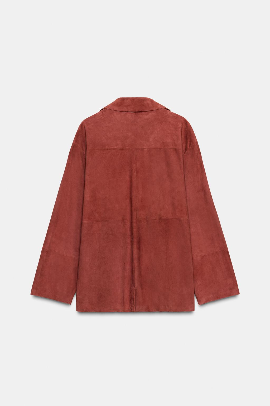 Рубашка с карманом из замши ограниченной коллекции