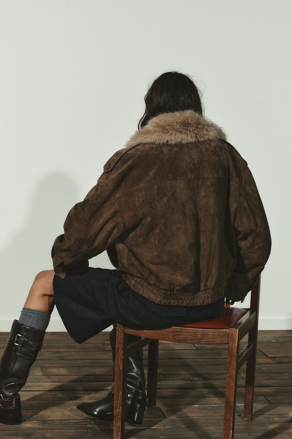 КУРТКА 100% ЗАМША С МЕХОМ