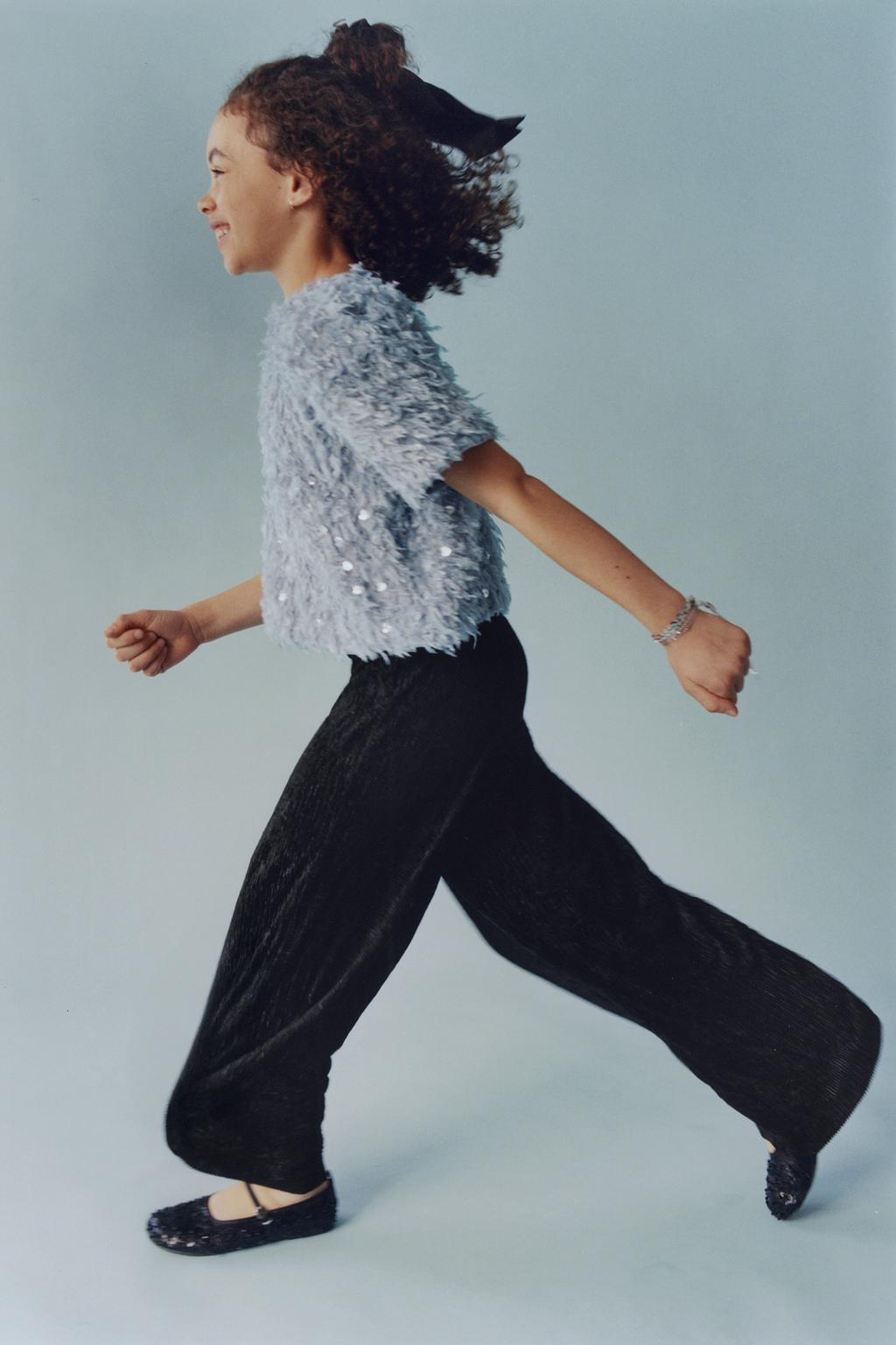 БРЮКИ-КЮЛОТЫ ИЗ ВЕЛЬВЕТА