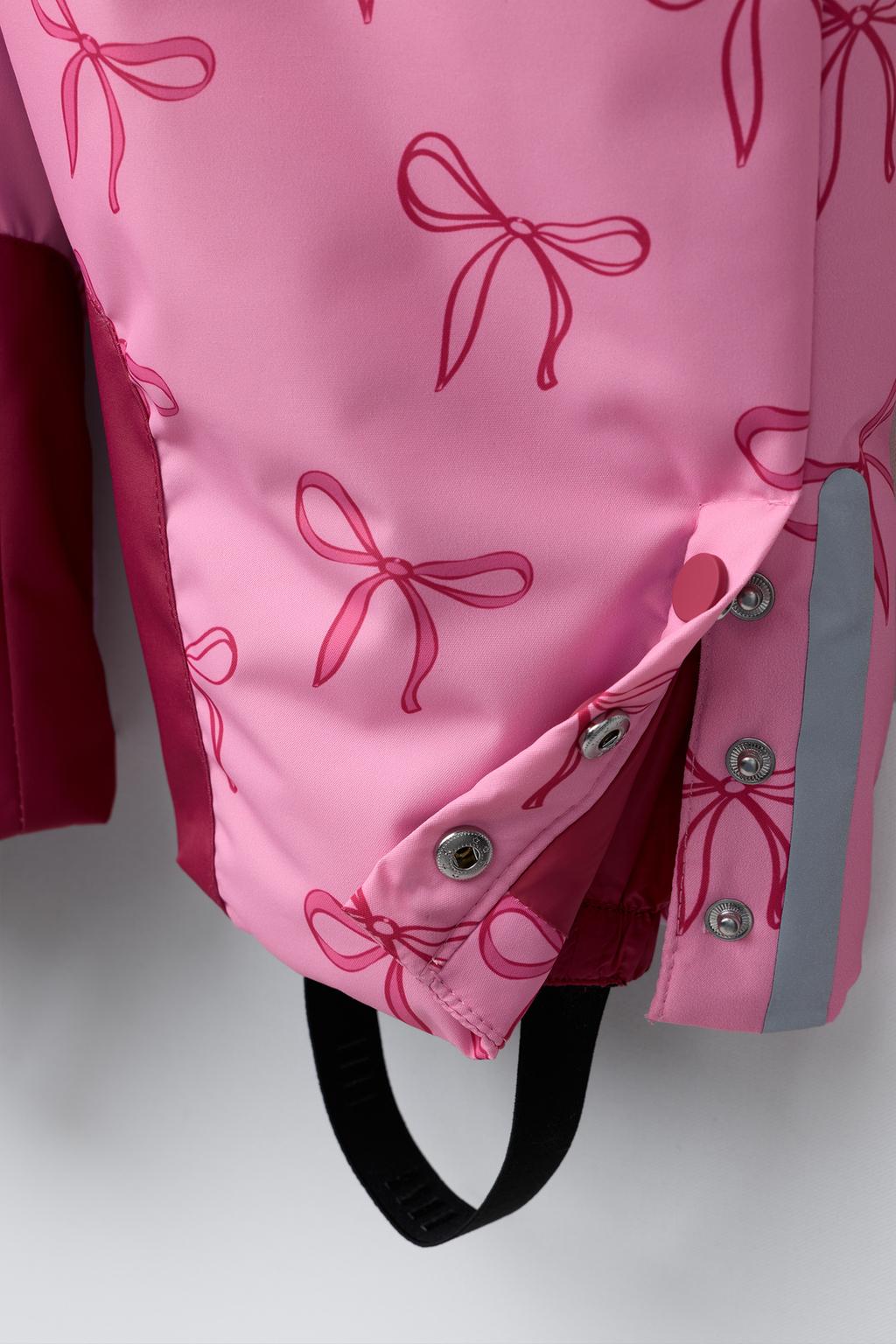 ДЛИННЫЙ КОМБИНЕЗОН WATER RESISTANT И WINDPROOF С БАНТАМИ