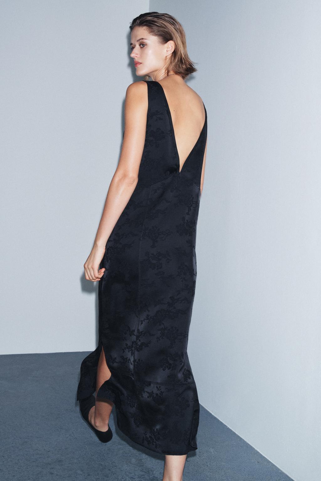 ПЛАТЬЕ МИДИ ИЗ ЖАККАРДА — ZW COLLECTION LIMITED EDITION