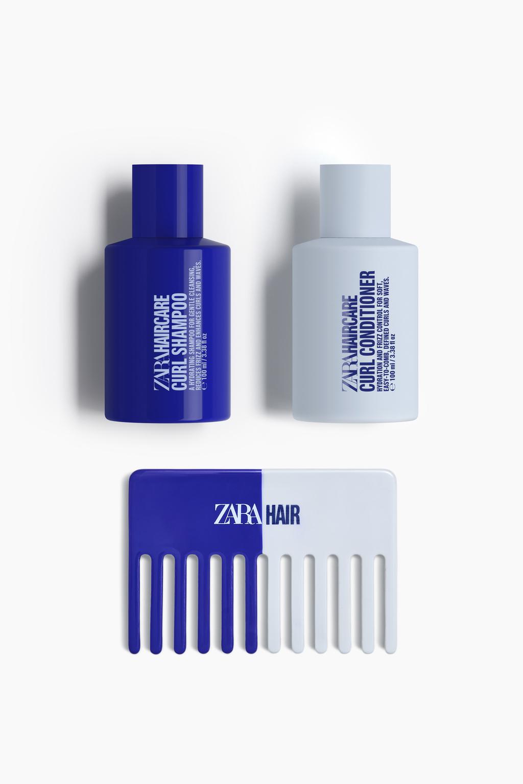 Набор для волос zara hair curly hair set