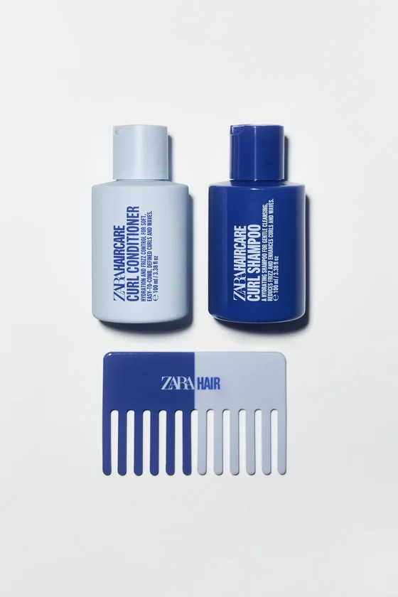 Набор для волос zara hair curly hair set
