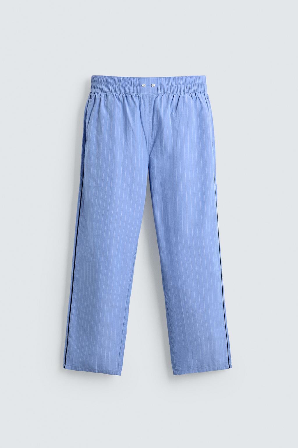 ПИЖАМА С КОНТРАСТНОЙ ОТДЕЛКОЙ