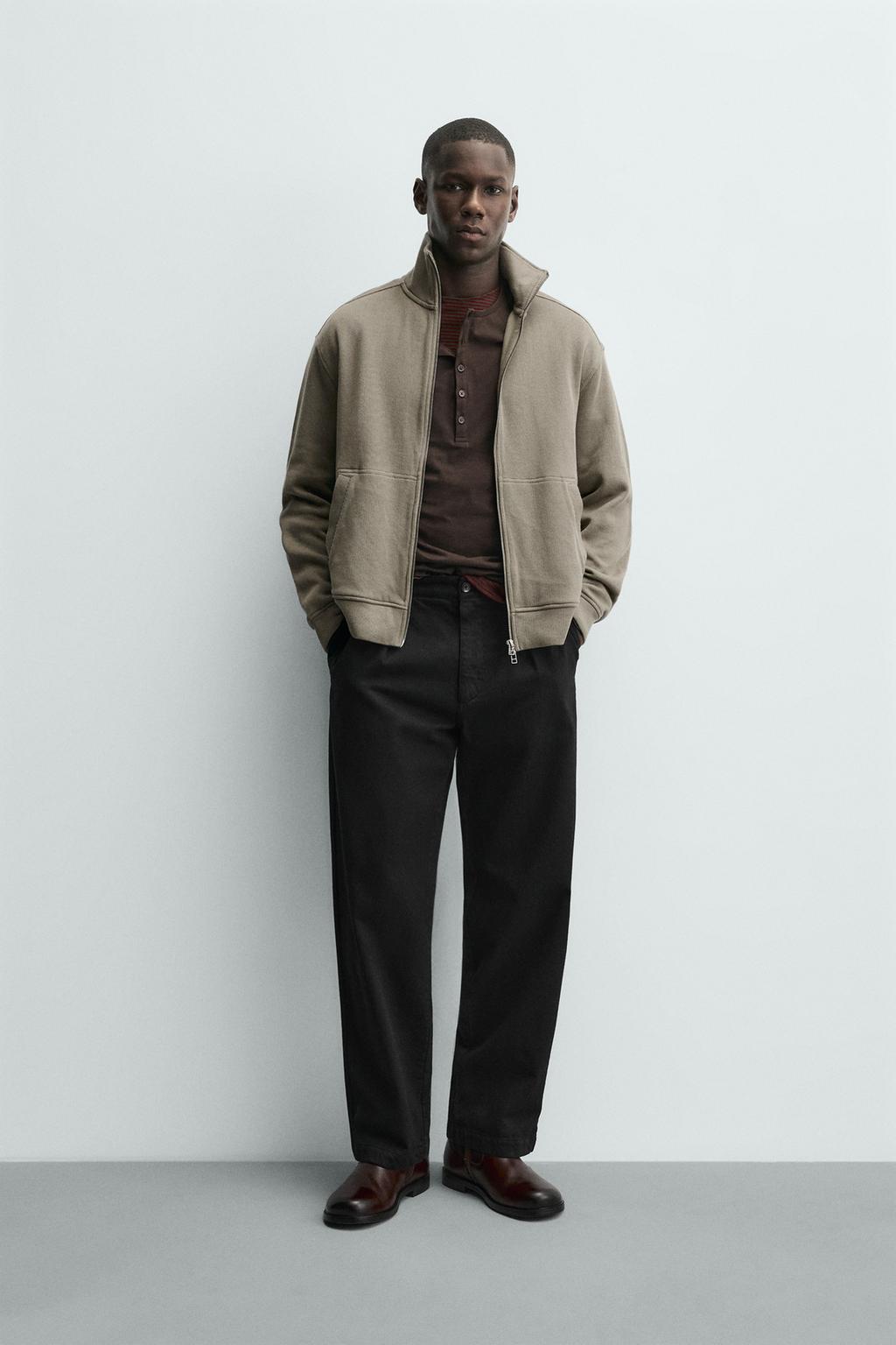 КУРТКА В РУБЧИК ИЗ ТКАНИ ИНТЕРЛОК