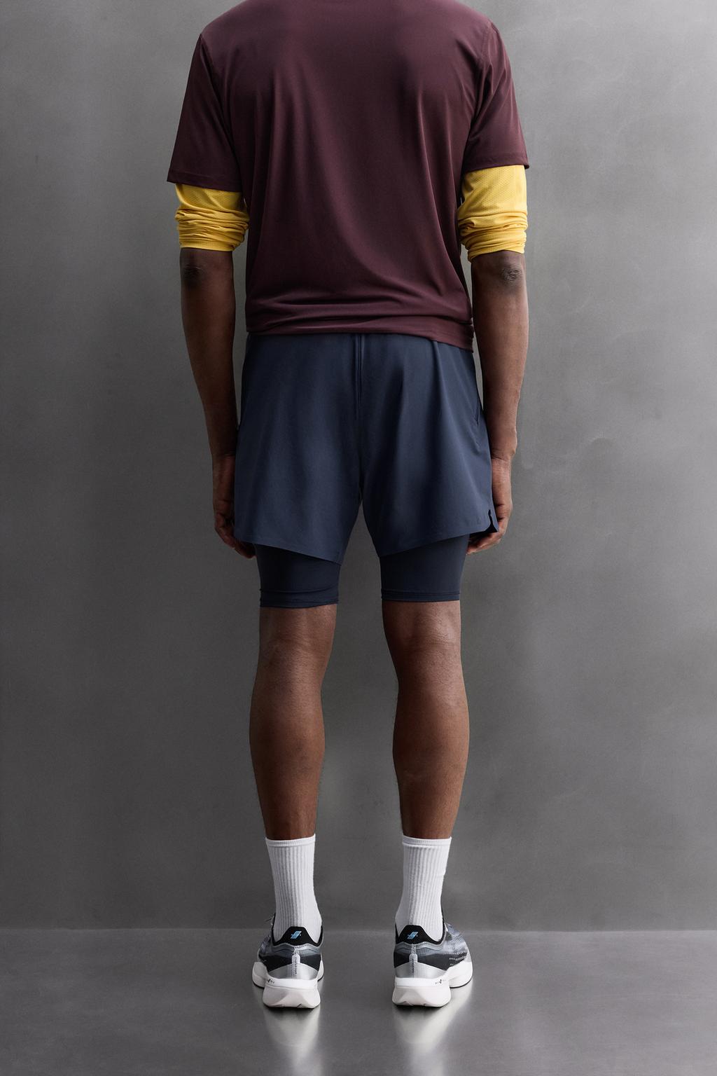 СПОРТИВНЫЕ ШОРТЫ 2 В 1