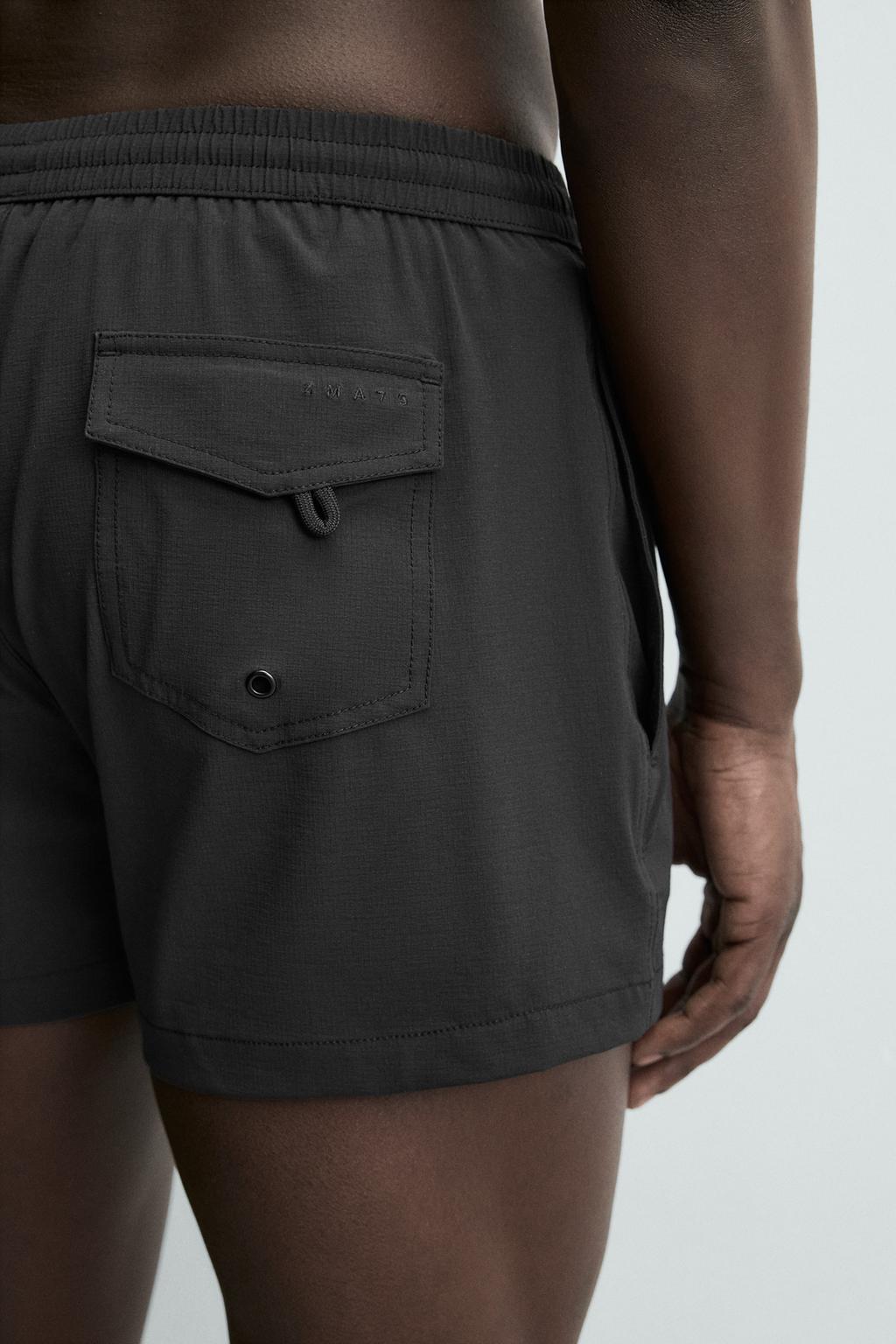 Шорты для плавания с структурой