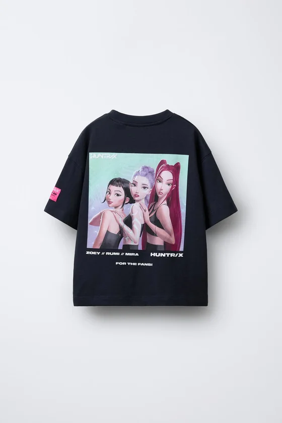 ФУТБОЛКА С ПРИНТОМ KPOP DEMON HUNTERS™ NETFLIX ©