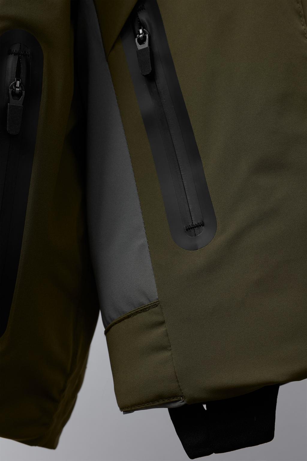 Куртка с капюшоном в водонепроницаемой и ветрозащитной цветовой гамме recco® system коллекции лыжной одежды