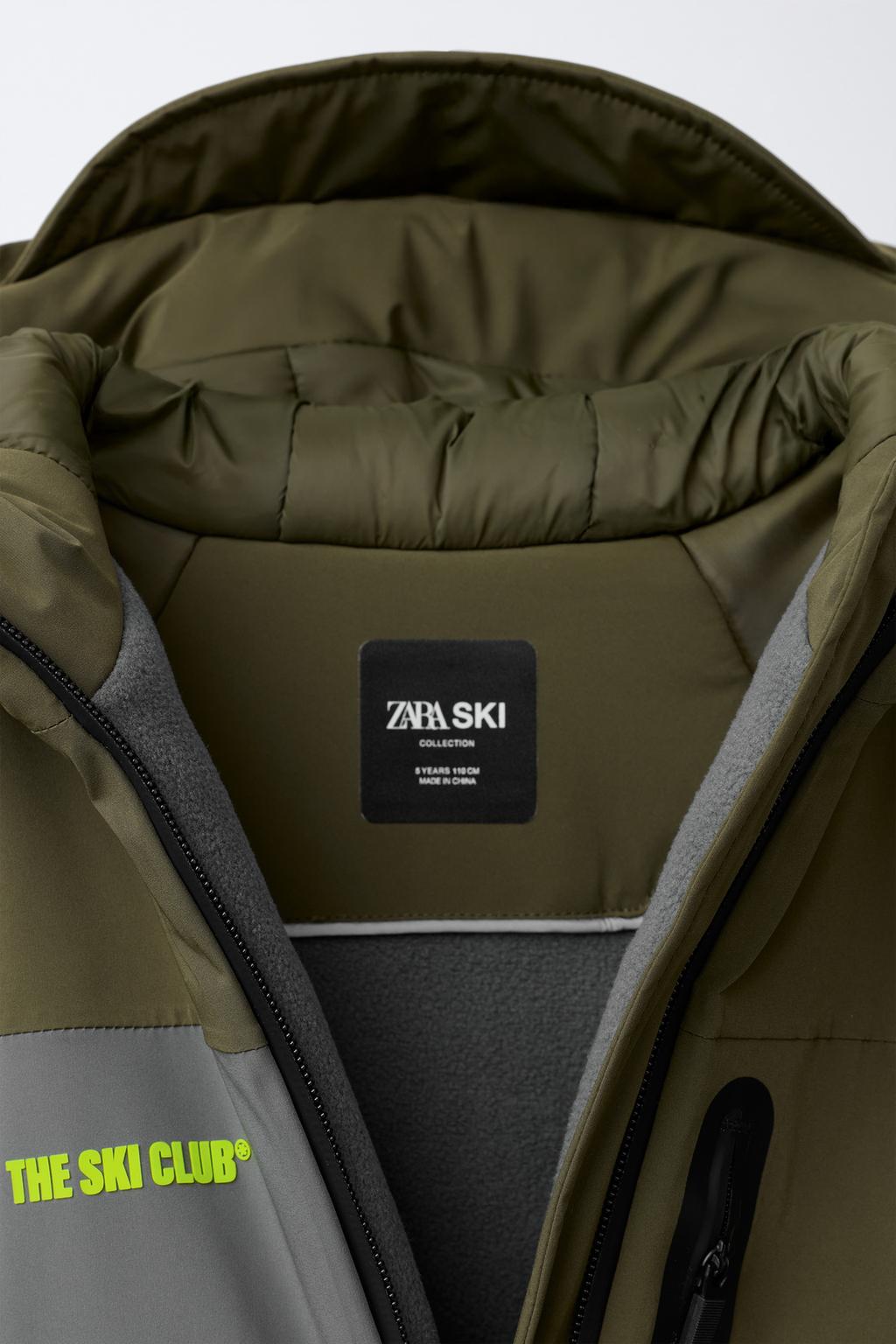 Куртка с капюшоном в водонепроницаемой и ветрозащитной цветовой гамме recco® system коллекции лыжной одежды