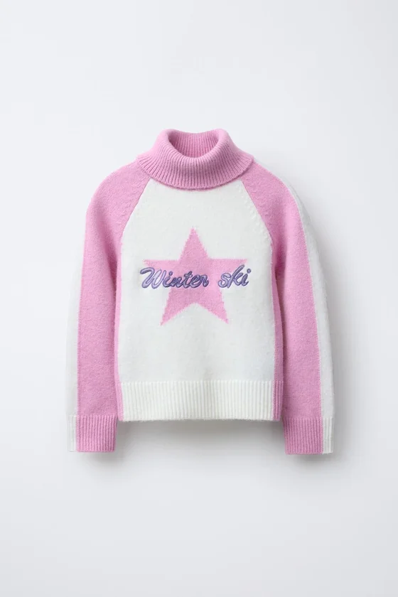 СВИТЕР В СТИЛЕ COLOR BLOCK — SKI COLLECTION