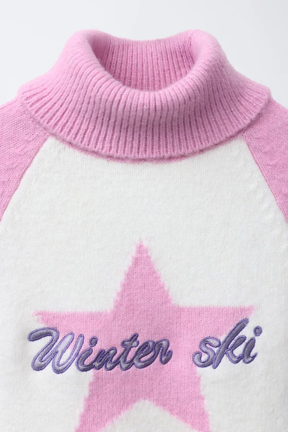 СВИТЕР В СТИЛЕ COLOR BLOCK — SKI COLLECTION