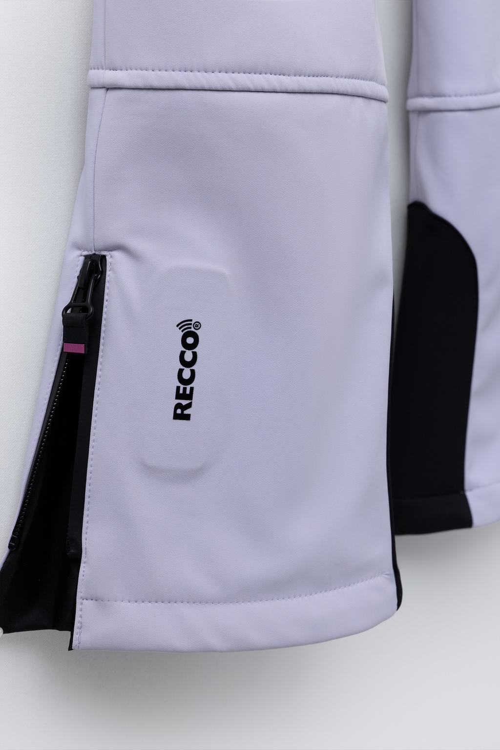 Ветрозащитный и водонепроницаемый пуховый комбинезон с съемным капюшоном recco® ski collection