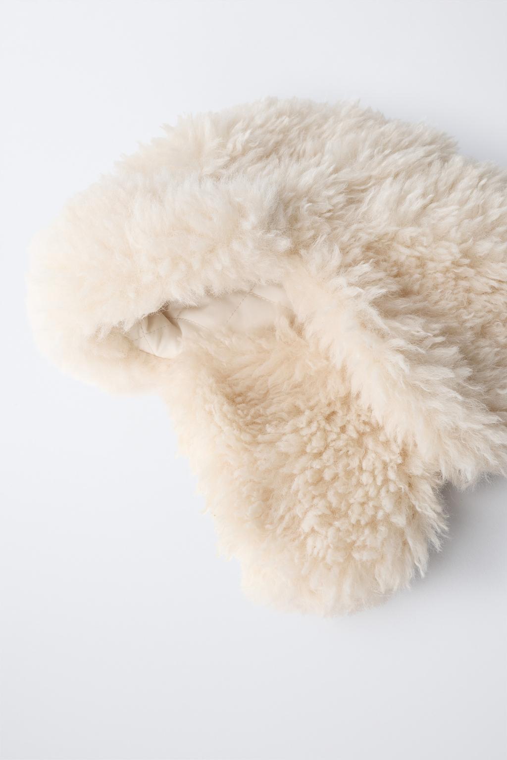 Шапка из искусственного меха коллекции для горнолыжного спорта