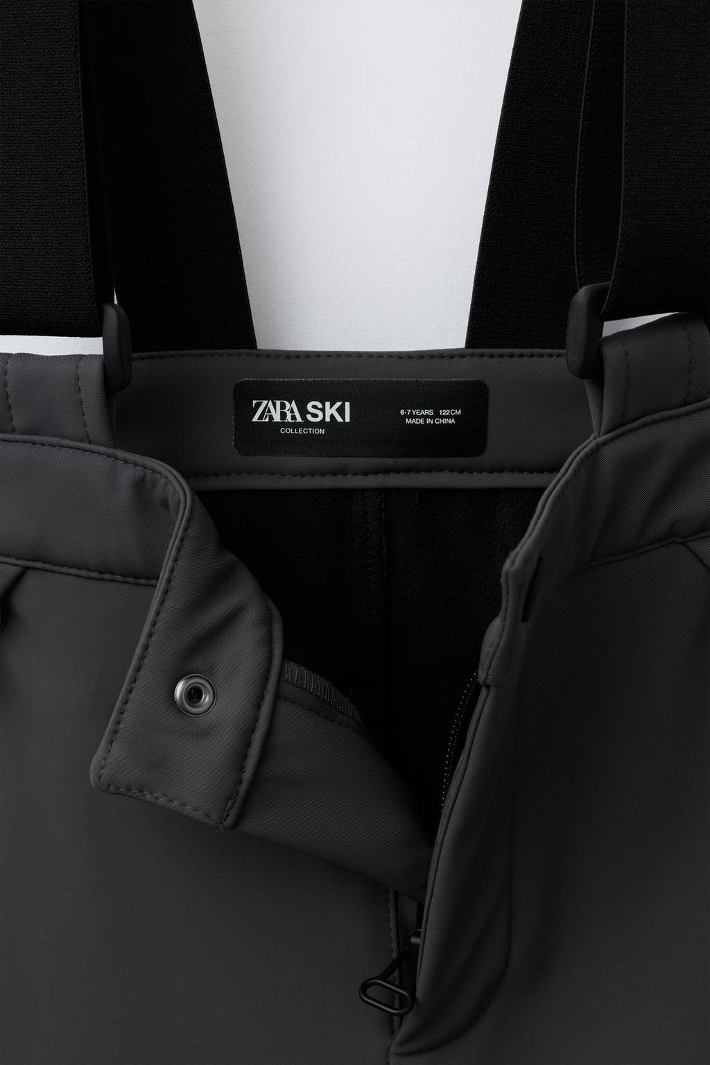 WATER-RESISTANT AND WINDPROOF BRACE TROUSERS RECCO® SYSTEM SKI COLLECTION