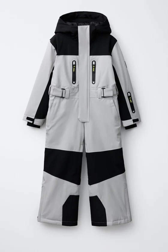 Комбинезон с капюшоном, защищающий от ветра и воды recco® system ski collection