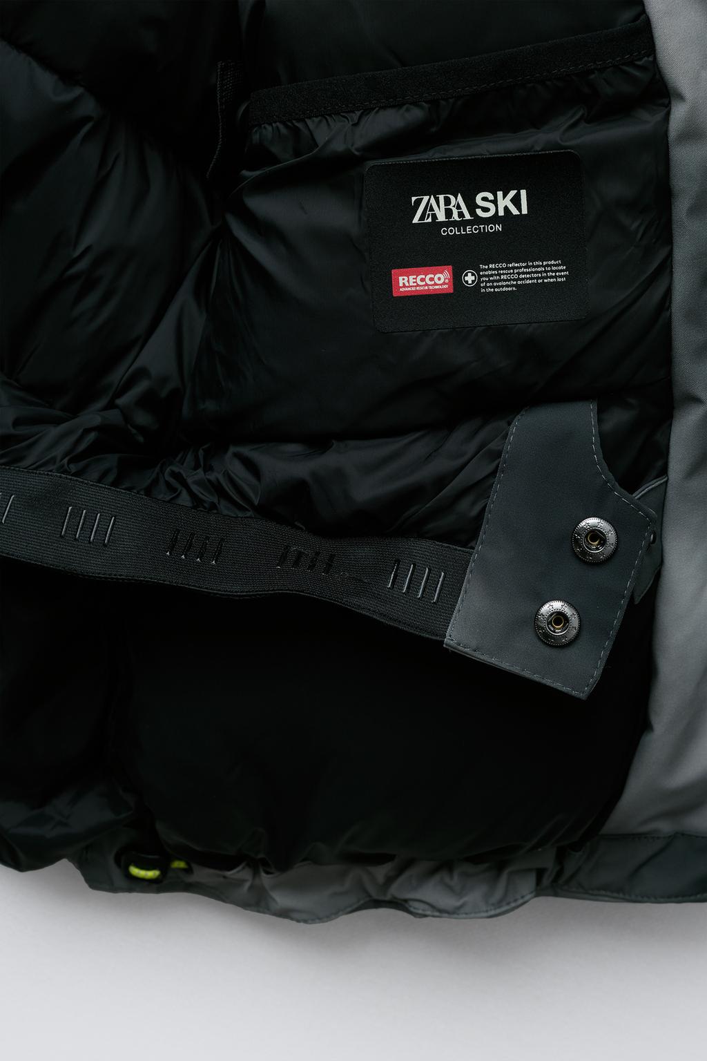 КУРТКА С КАПЮШОНОМ TIE DYE WATER RESISTANT И WINDPROOF RECCO® SYSTEM SKI COLLECTION