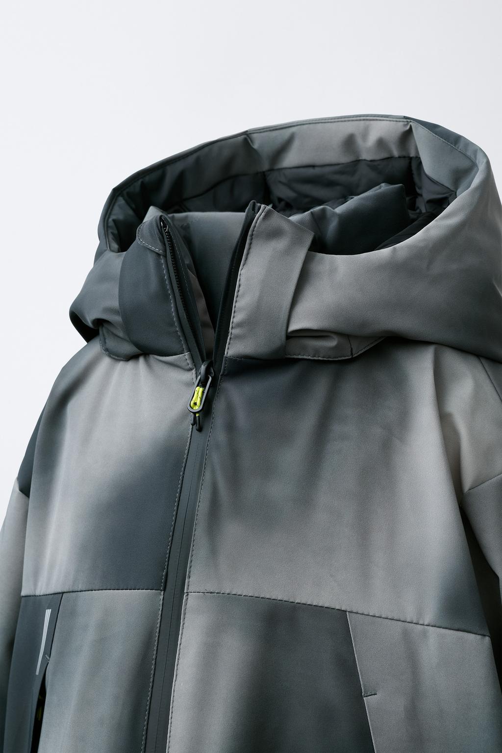 КУРТКА С КАПЮШОНОМ TIE DYE WATER RESISTANT И WINDPROOF RECCO® SYSTEM SKI COLLECTION