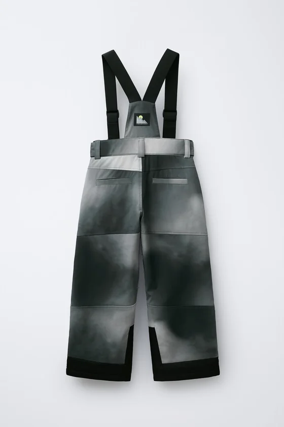 БРЮКИ НА ПОДТЯЖКАХ TIE DYE WATER RESISTANT И WINDPROOF С СИСТЕМОЙ RECCO® — SKI COLLECTION