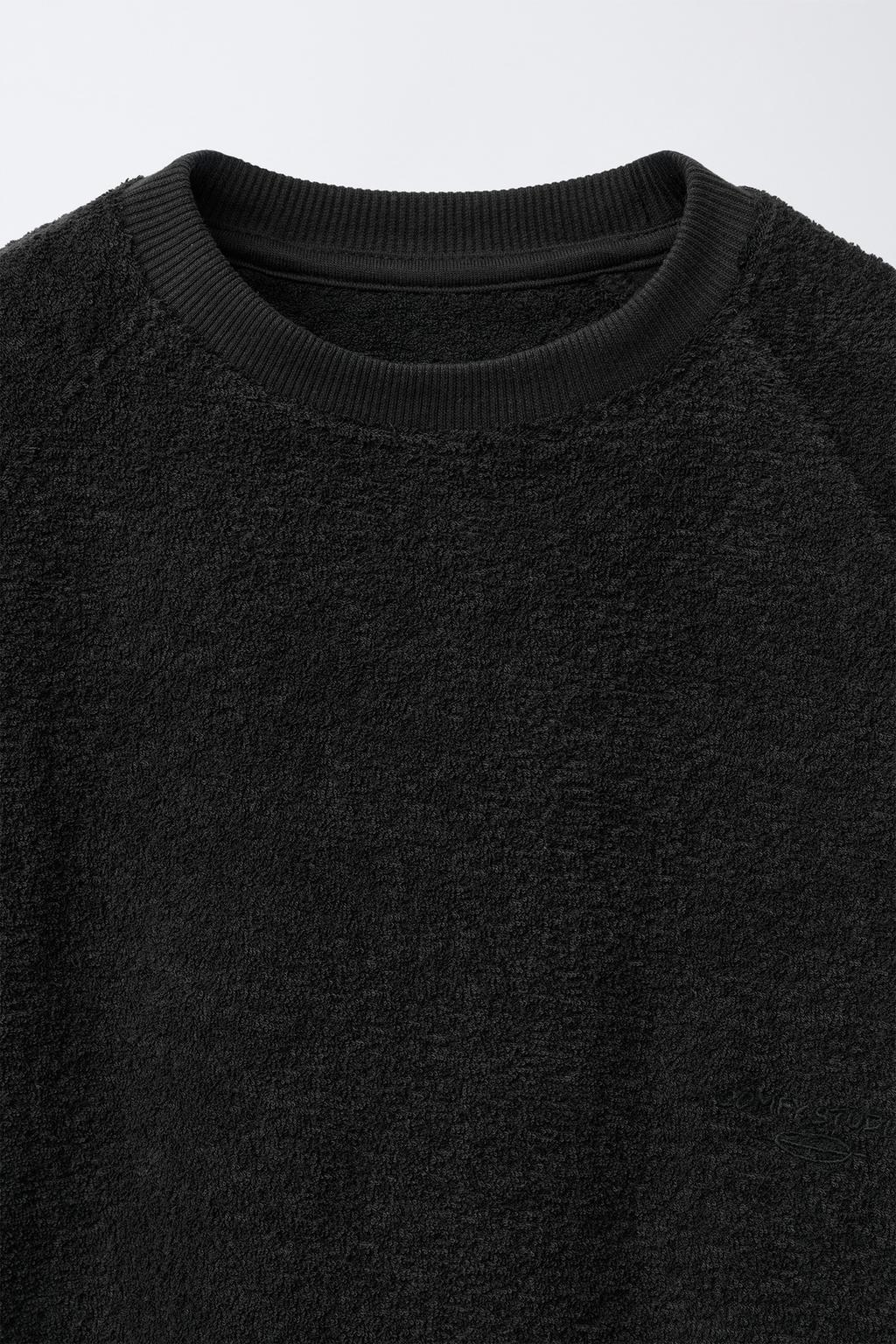 КОМПЛЕКТ ИЗ ТОЛСТОВКИ И БРЮК WIDE LEG С НАШИВКОЙ И ТЕКСТУРОЙ