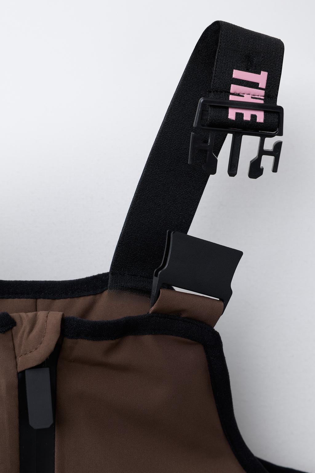 Длинные водонепроницаемые и ветрозащитные брюки-слипы с карманами recco® system из коллекции лыжной одежды