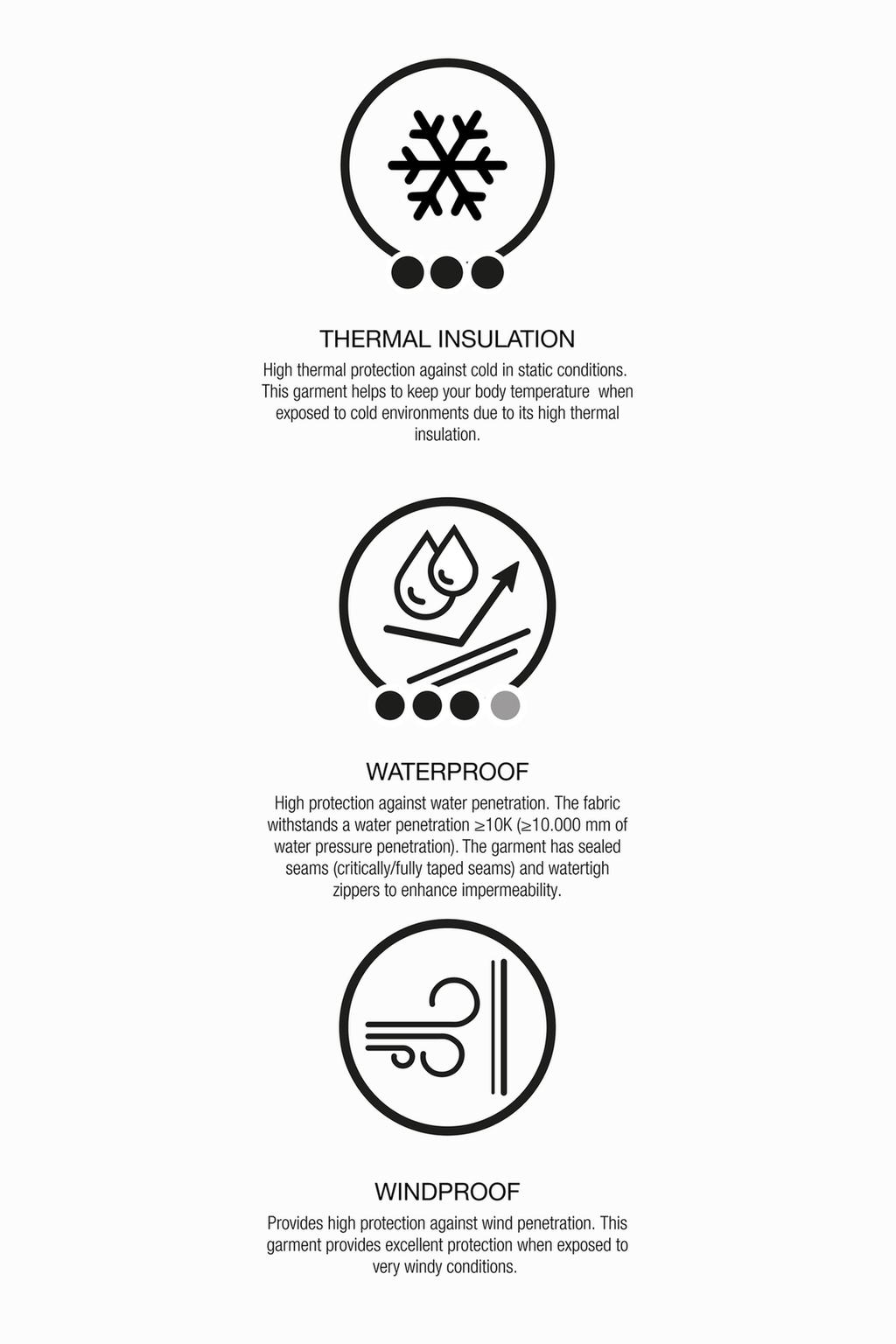 Длинные водонепроницаемые и ветрозащитные брюки-слипы с карманами recco® system из коллекции лыжной одежды