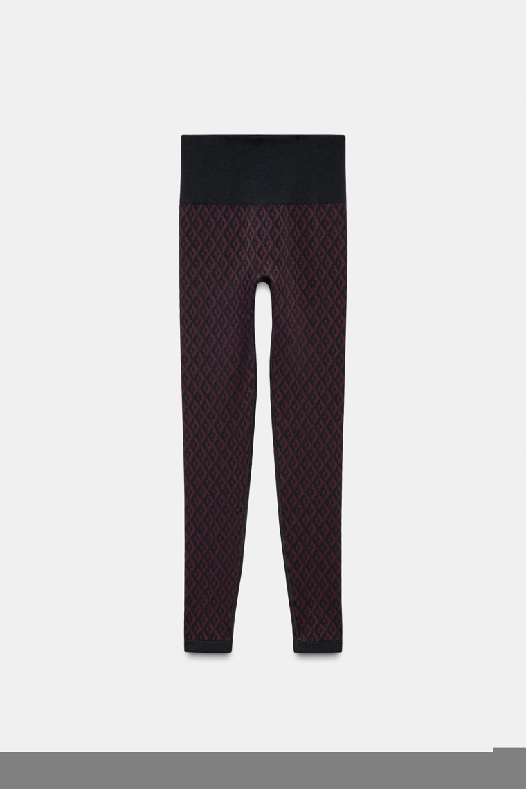 ЖАККАРДОВЫЕ ЛЕГИНСЫ — SKI COLLECTION