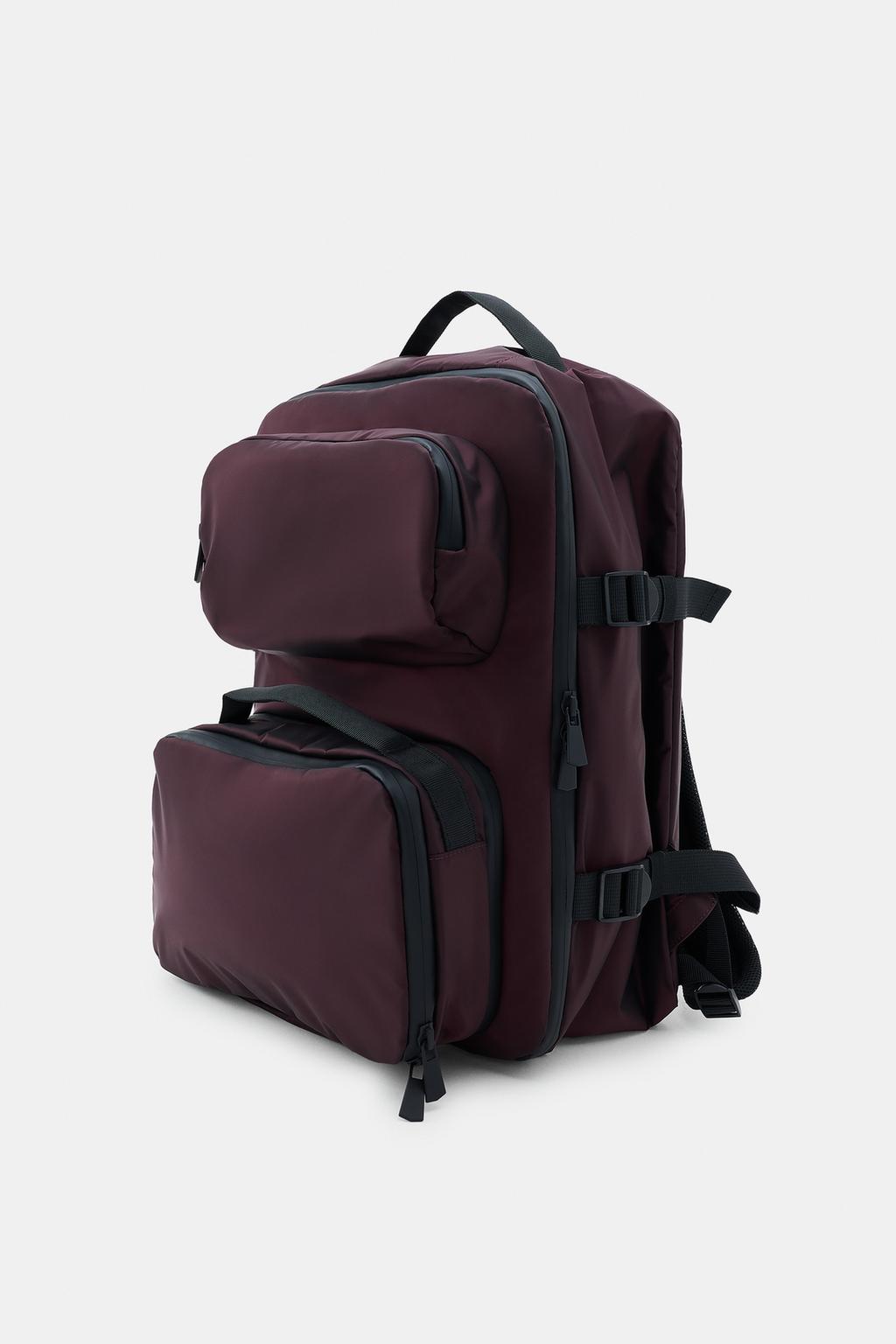 РЮКЗАК-СУМКА С ОТСТЕГИВАЮЩИМСЯ КАРМАНОМ. ЛЫЖНАЯ КОЛЛЕКЦИЯ