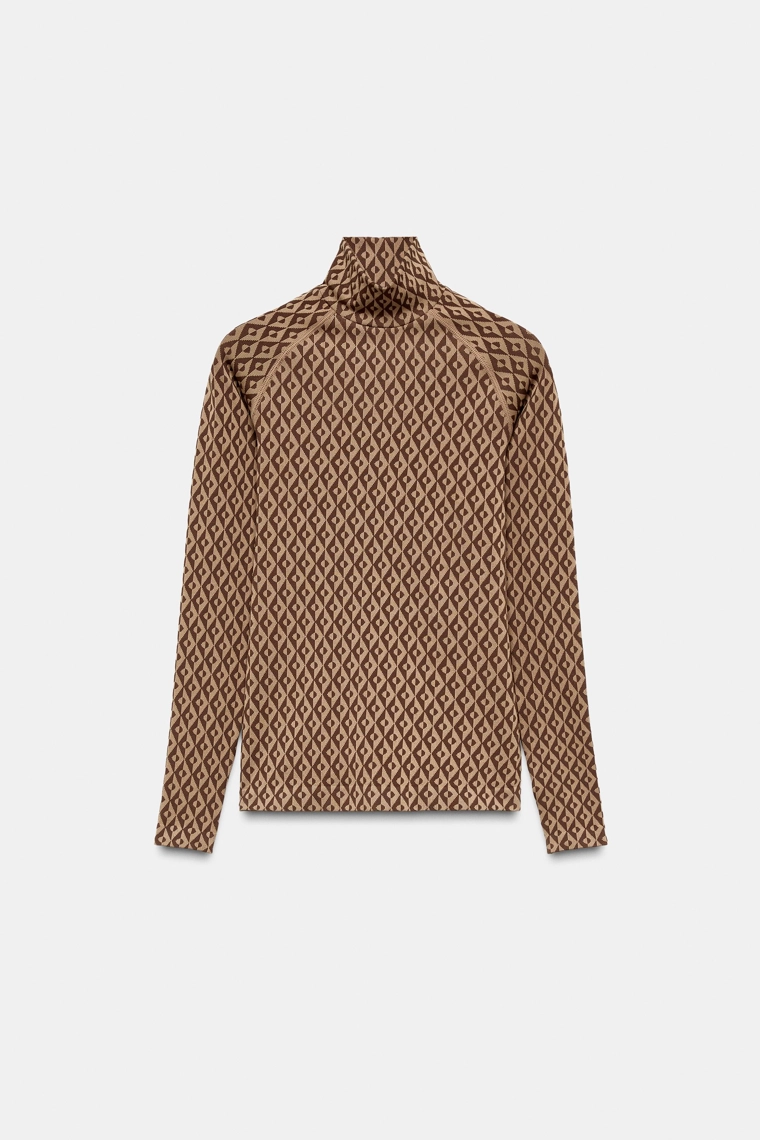 ЖАККАРДОВАЯ ТЕРМОФУТБОЛКА THERMOLITE® CORE — SKI COLLECTION