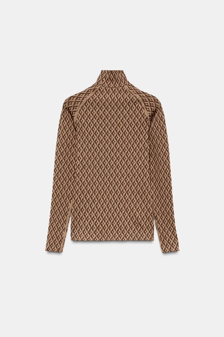 ЖАККАРДОВАЯ ТЕРМОФУТБОЛКА THERMOLITE® CORE — SKI COLLECTION