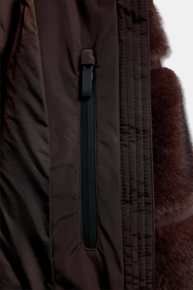 КУРТКА ИЗ ИСКУССТВЕННОГО МЕХА HEIQ XREFLEX™ SKI COLLECTION