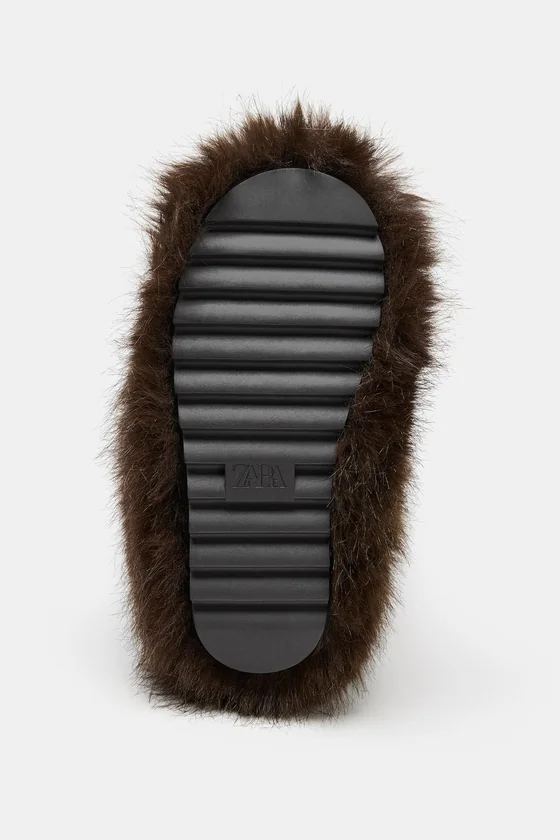 САПОГИ ИЗ ИСКУССТВЕННОГО МЕХА — SKI COLLECTION