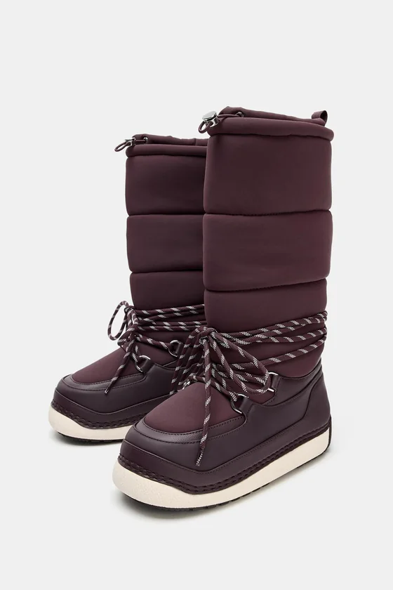 БОТИНКИ НА ШНУРОВКЕ SKI COLLECTION