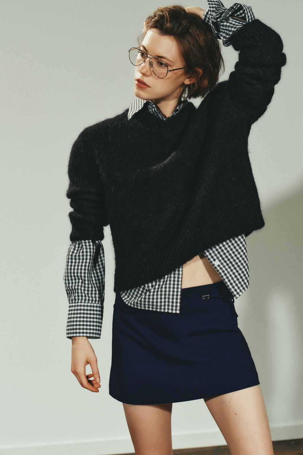 ЮБКА-ШОРТЫ С РЕМНЕМ