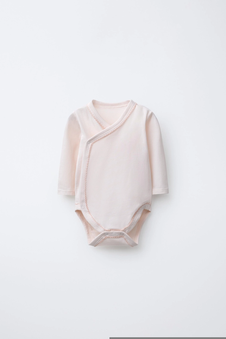 НАБОР ИЗ ТРЕХ БОДИ-КИМОНО С ЦВЕТОЧНЫМ ПРИНТОМ