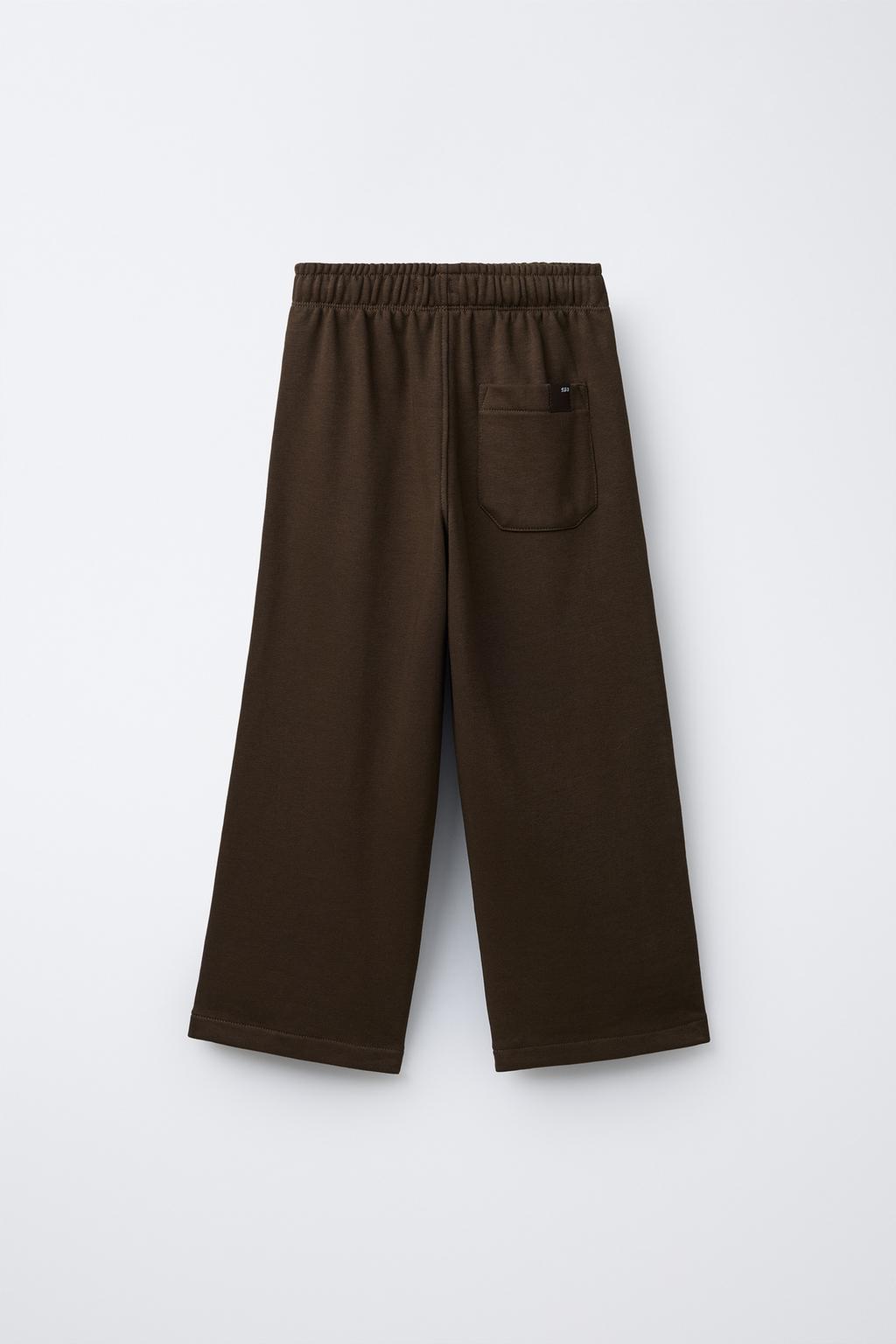 КОМПЛЕКТ ИЗ ХУДИ И БРЮК WIDE LEG С ВЫШИВКОЙ