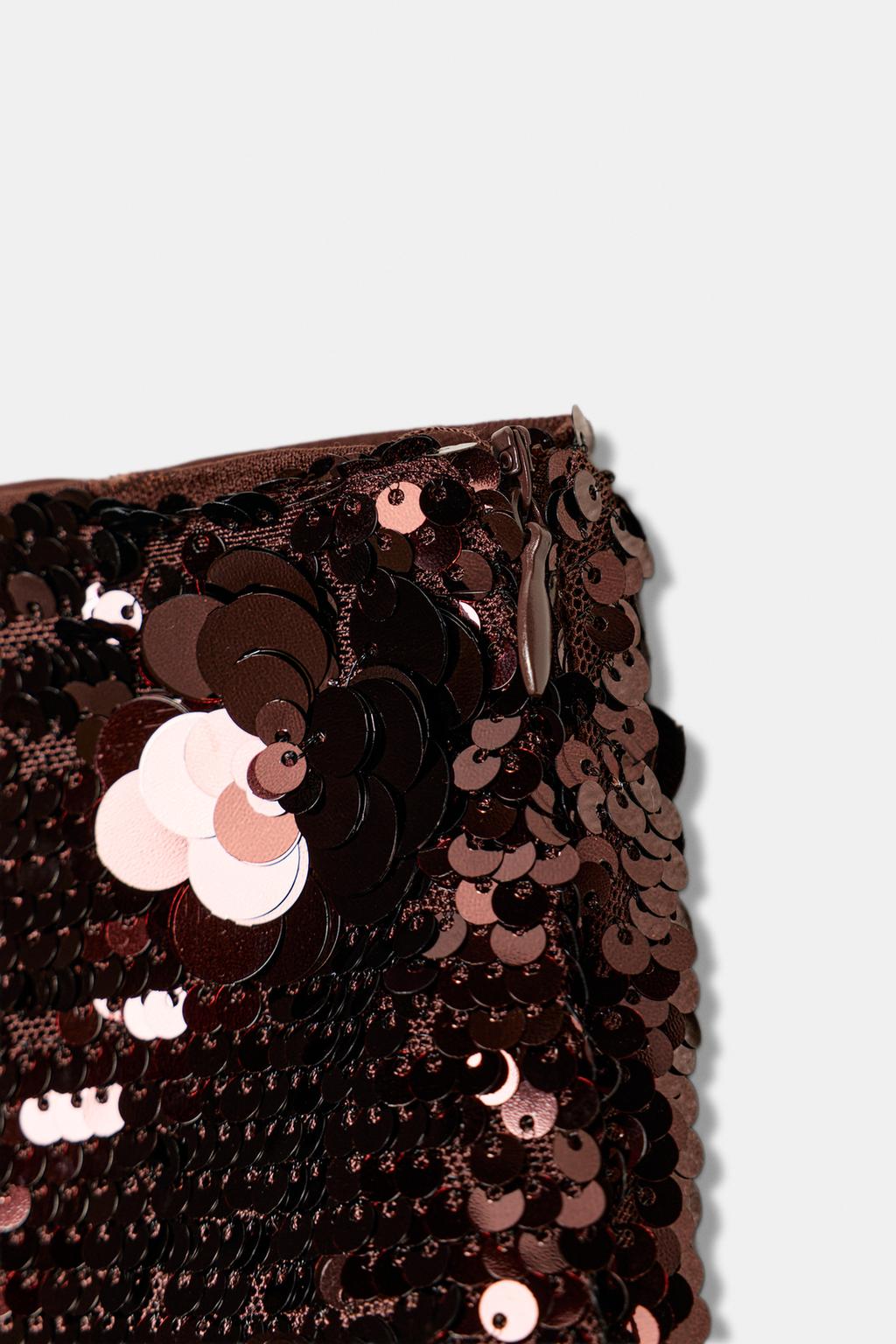 МИНИ-ЮБКА С ПАЙЕТКАМИ