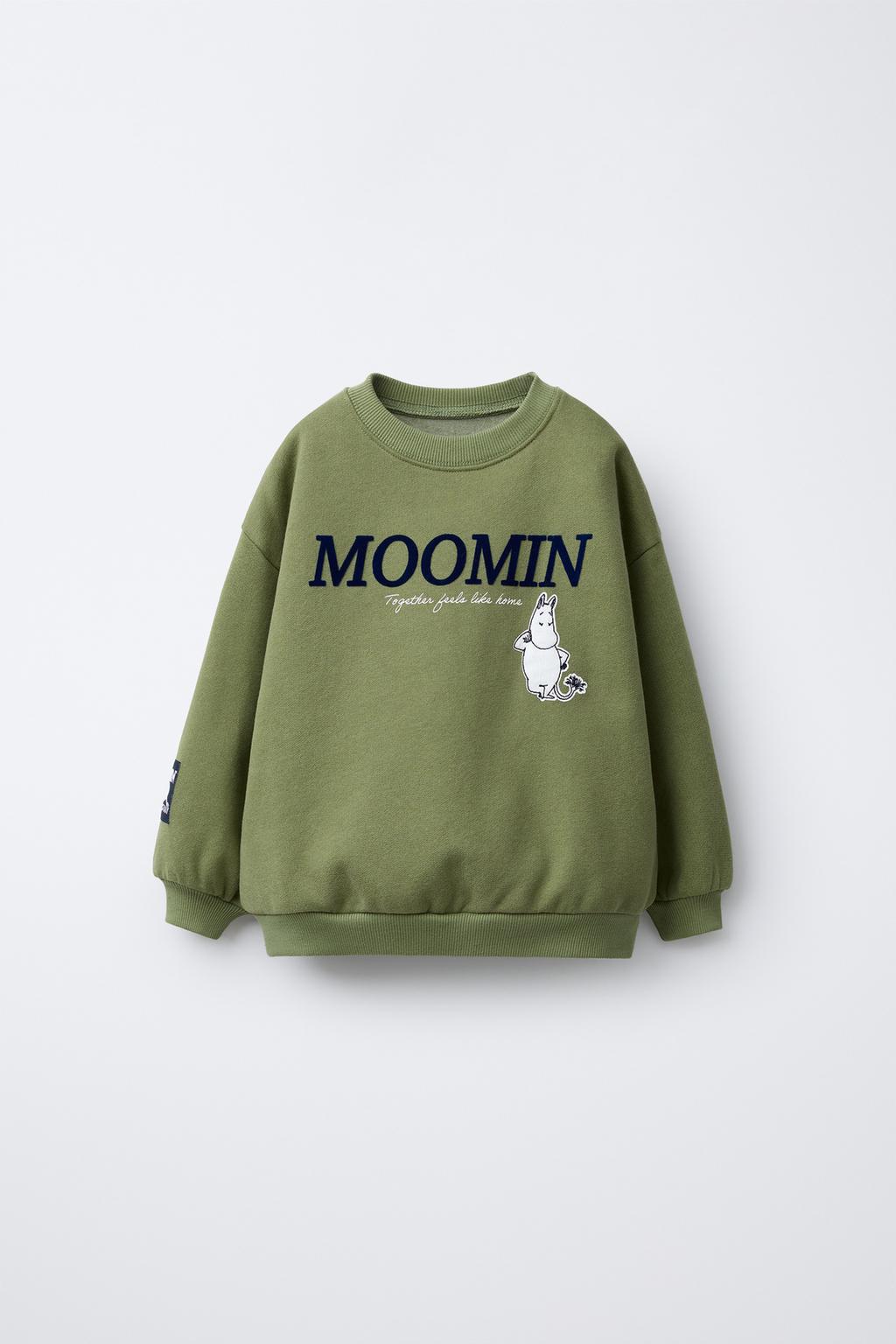 ТОЛСТОВКА С РЕЛЬЕФНЫМ ПРИНТОМ MOOMIN ©