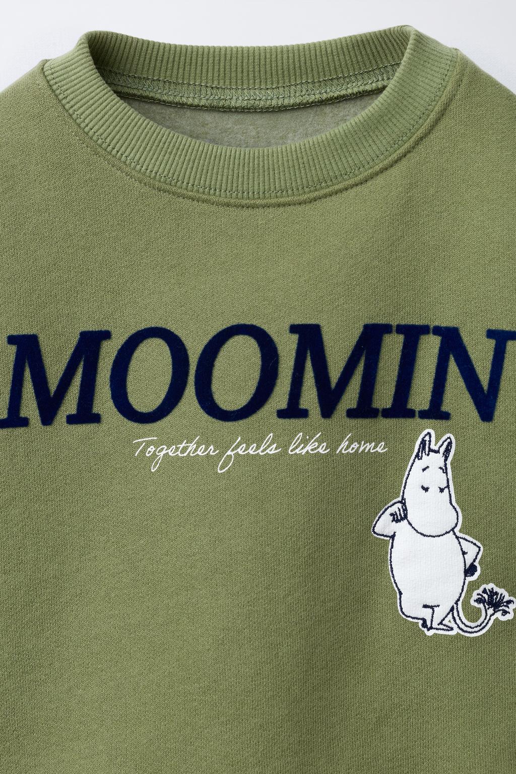 ТОЛСТОВКА С РЕЛЬЕФНЫМ ПРИНТОМ MOOMIN ©
