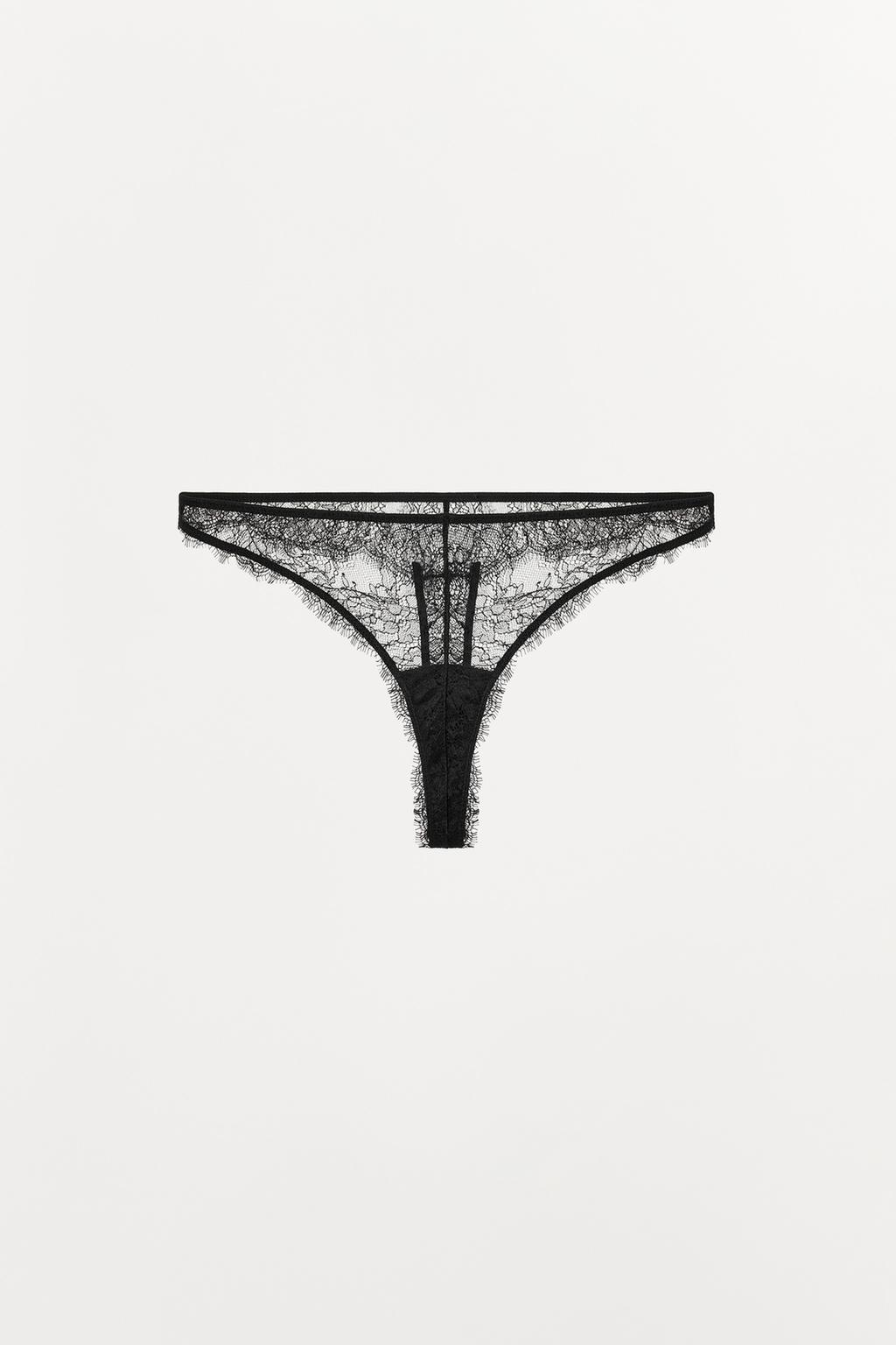 ТРУСЫ-ТАНГА ИЗ КРУЖЕВА