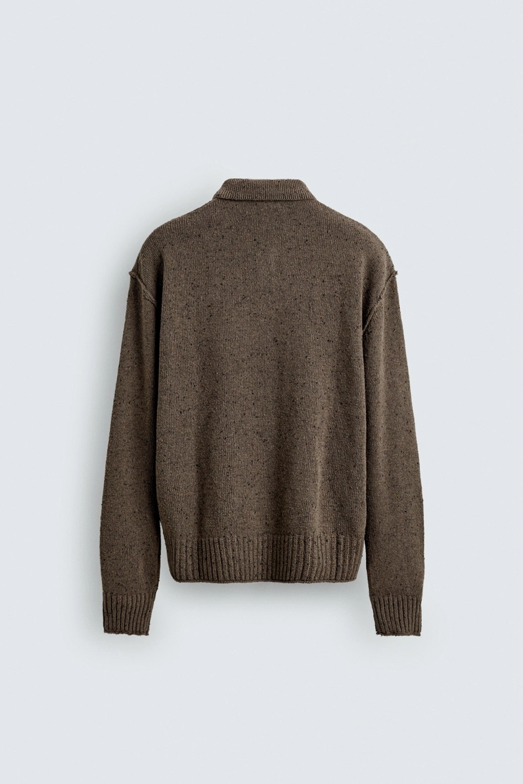 ТРИКОТАЖНОЕ ПОЛО СВОБОДНОГО КРОЯ