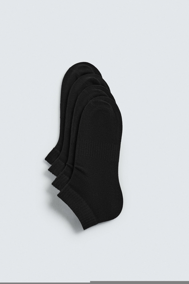 БАЗОВЫЙ НАБОР ИЗ 4 ПАР НОСКОВ-ПОДСЛЕДНИКОВ