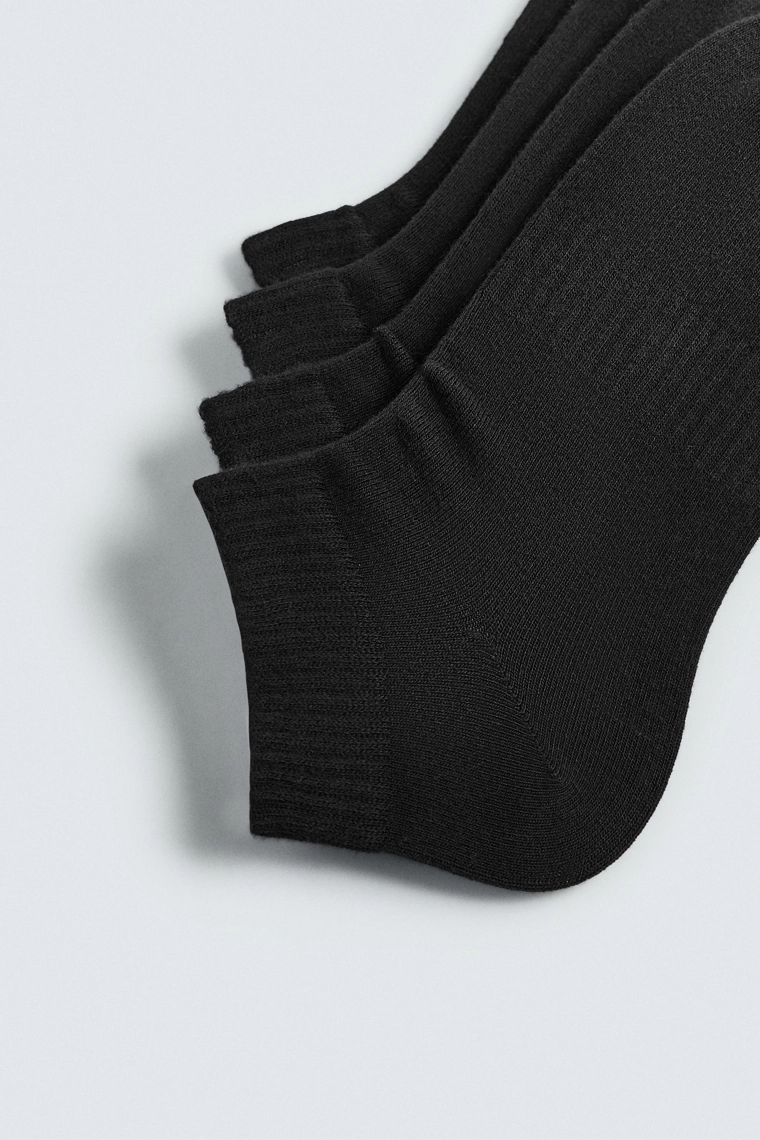 БАЗОВЫЙ НАБОР ИЗ 4 ПАР НОСКОВ-ПОДСЛЕДНИКОВ