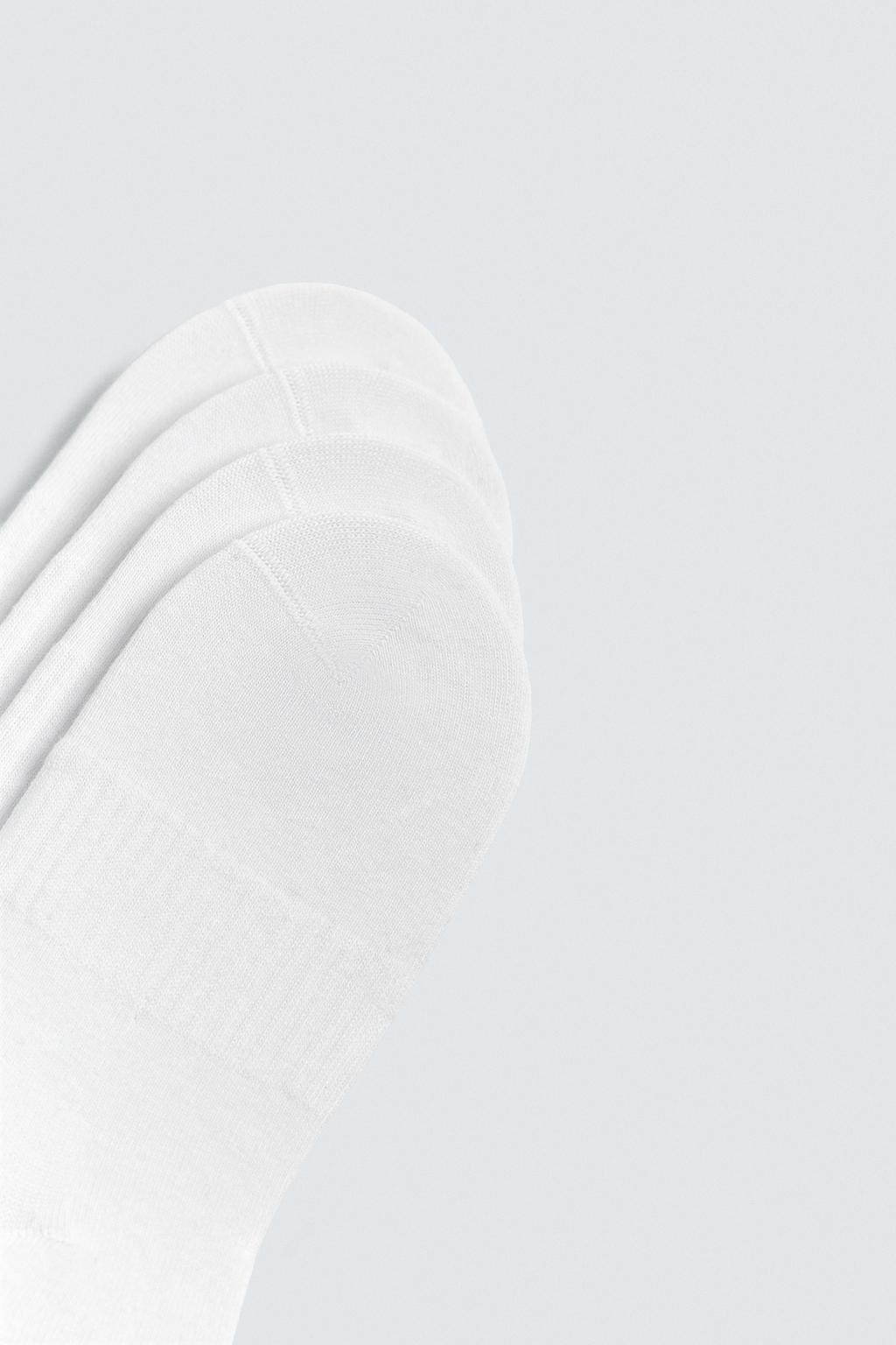 НАБОР ИЗ 4 ПАР УКОРОЧЕННЫХ НОСКОВ