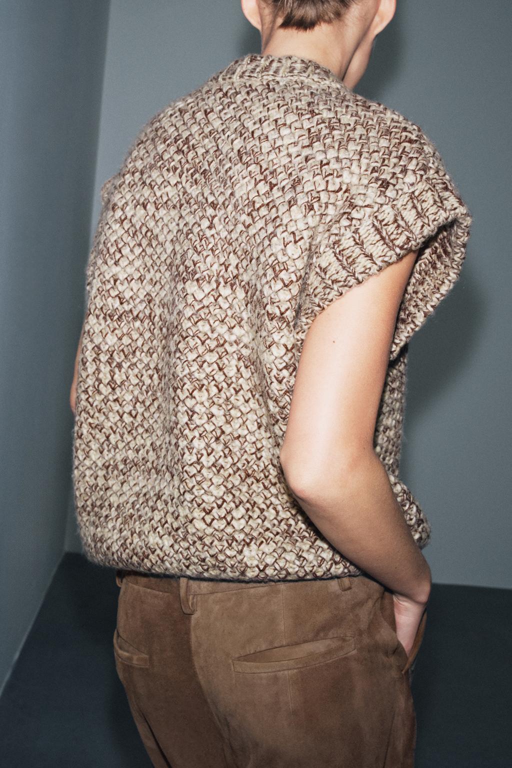 ЖИЛЕТ КРУПНОЙ ВЯЗКИ