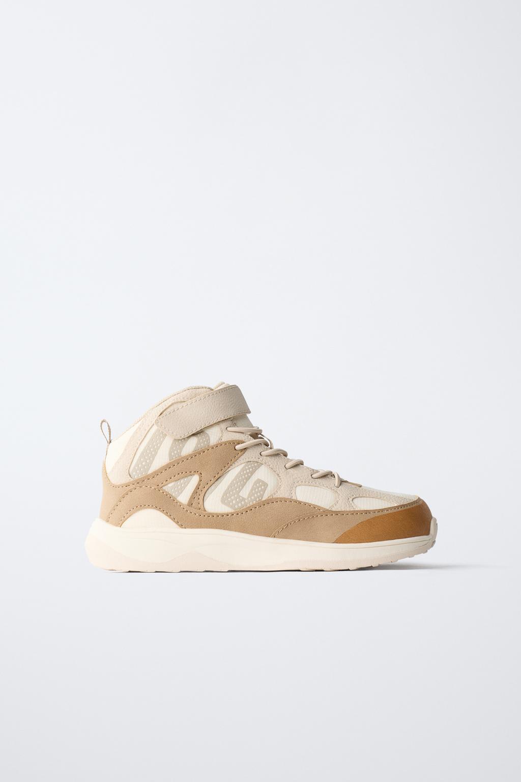 ВЫСОКИЕ СПОРТИВНЫЕ КЕДЫ КОНТРАСТНЫЕ