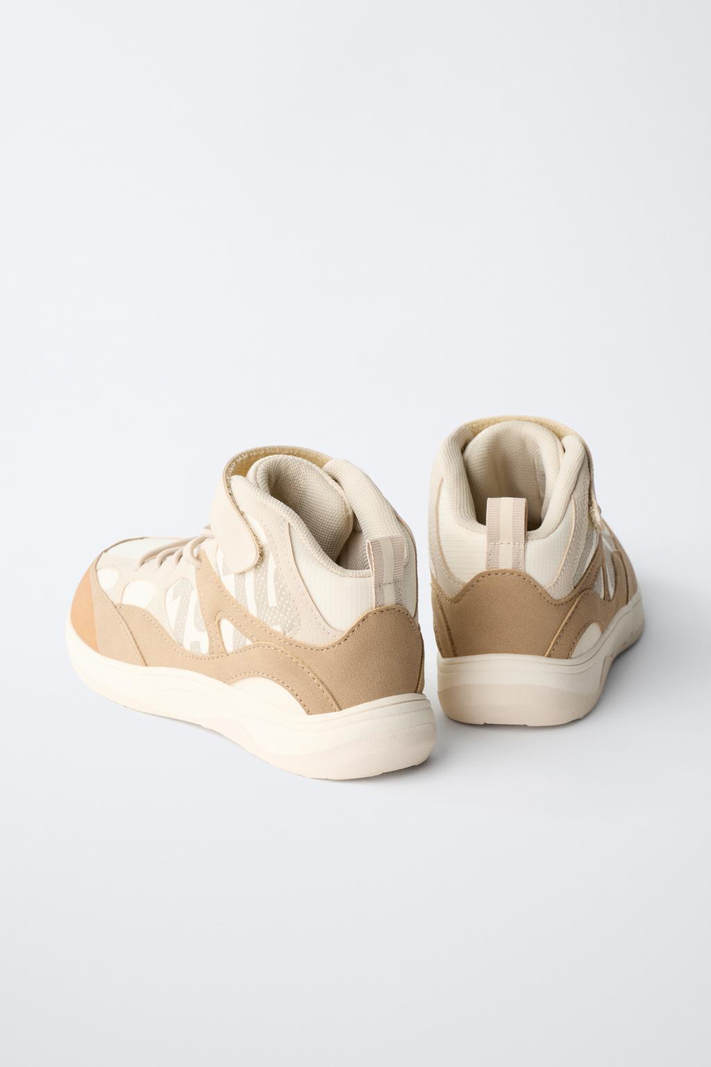 ВЫСОКИЕ СПОРТИВНЫЕ КЕДЫ КОНТРАСТНЫЕ