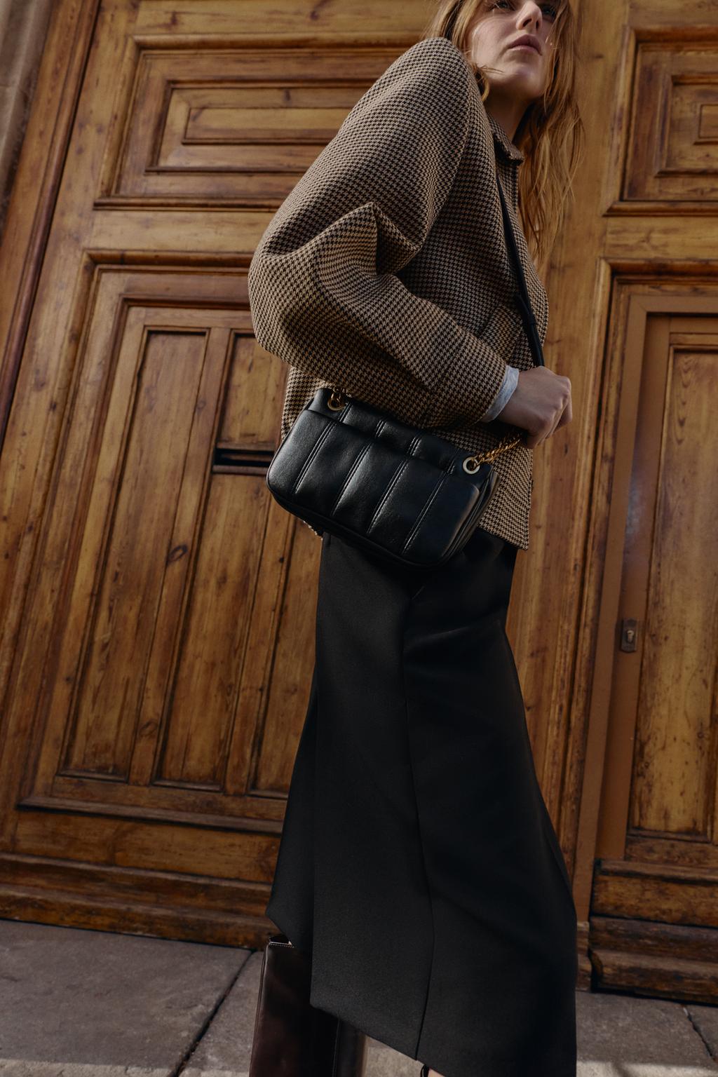 СТЕГАНАЯ СУМКА ЧЕРЕЗ ПЛЕЧО